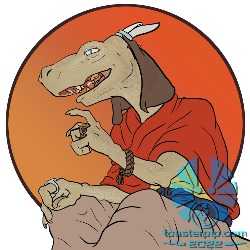 toasterpip character rpg d&d dnd kobold elderly sorcerer shaman