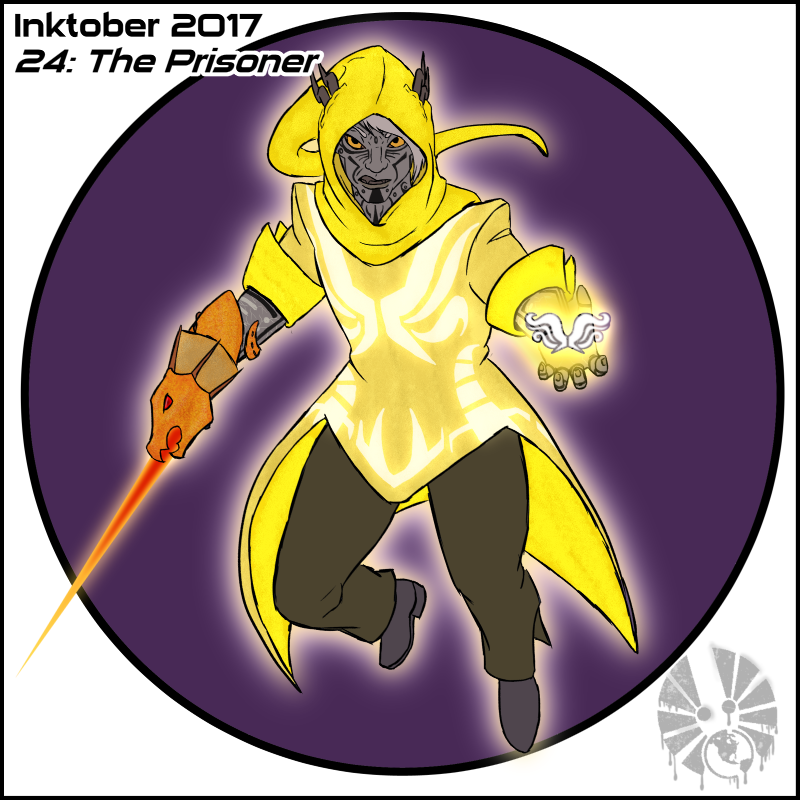 inktober inktober2017 day24 the_prisoner ayshiel_d'eesheah lost_light juarhen homestuck mage hope