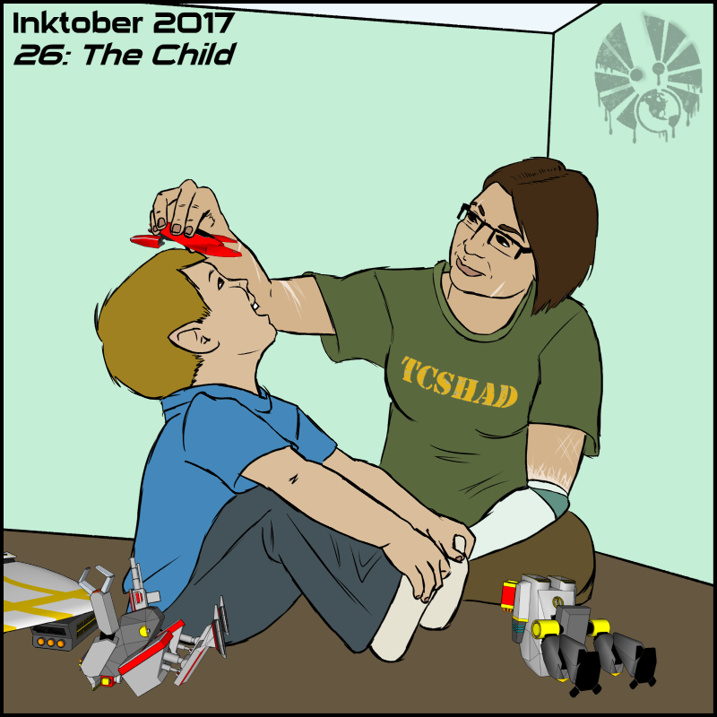 inktober inktober2017 day26 the_child TCS carla isaac willow