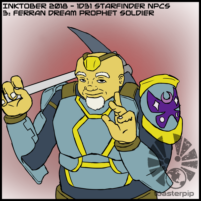 toasterpip inktober inktober2018 starfinder 1d31_starfinder_NPCs