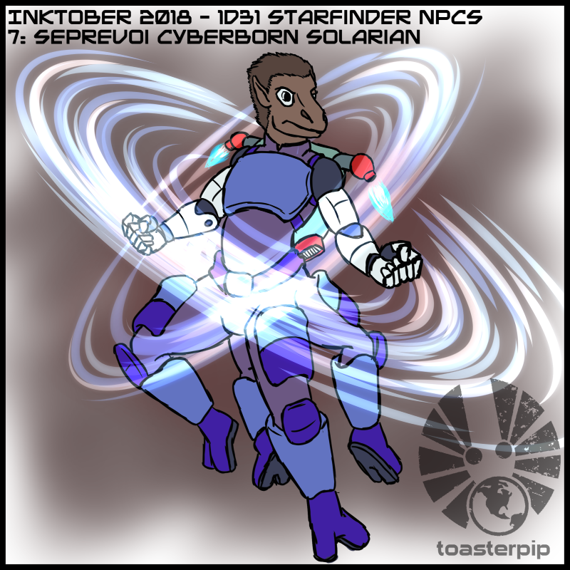 toasterpip inktober inktober2018 starfinder 1d31_starfinder_NPCs