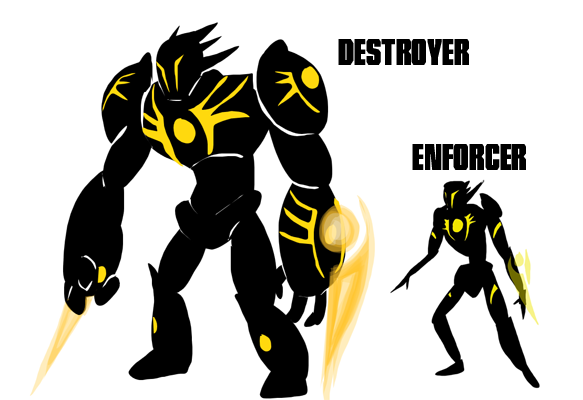 eahen last_light enforcer destroyer drones